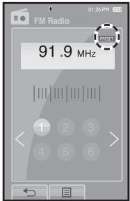 SAMSUNG YP-P2JQR - Pour basculer vers le mode manuel - 2