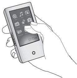 SAMSUNG YP-P2JQR - Utilisation du menu matrice - 1