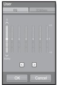 SAMSUNG YP-P2JQR - Régler la fonction digital natural sound engine (DNSe) (suite) - 1