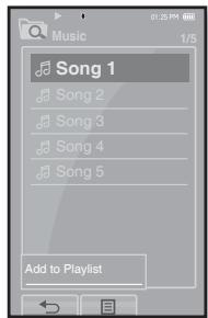 SAMSUNG YP-P2JQR - Creation d'une LISTE de lecture sur votre lecteur MP3 - 2