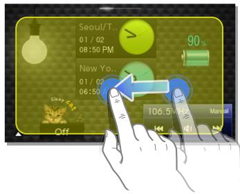 SAMSUNG YP-R1JNP - Utilisation des écrans du menu principal - 2