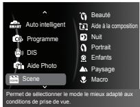 SAMSUNG ES71 - Utiliser les modes scène ( - 1