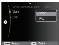 SAMSUNG ES71 - Sélection du format de sortie vidéo - 1