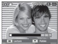 SAMSUNG ES71 - Lecture d'une vidéo - 1