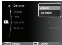 SAMSUNG ES71 - Démarrer le diaporama - 1
