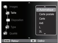 SAMSUNG ES71 - Pictbridge: paramétrage impression - 1