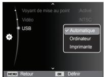 SAMSUNG ES71 - Paramétrage de la connexion USB - 1
