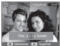 SAMSUNG ES71 - Touche gauche / droite / bas / MENU - 1