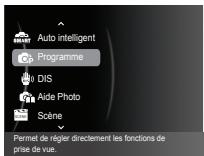 SAMSUNG ES71 - Sélection des modes - 2