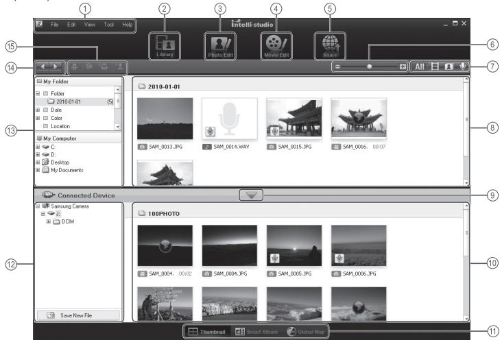 SAMSUNG ES71 - Utiliser intellistudio - 2