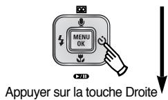 SAMSUNG KENOX Q25 QIDE - - Comment utiliser la touche de mode : dans le sous-menu [FIXE &amp; VIDEO] et [AUTO] - 10