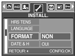 SAMSUNG KENOX Q25 QIDE - Formatage d'une carte mémoire - 1
