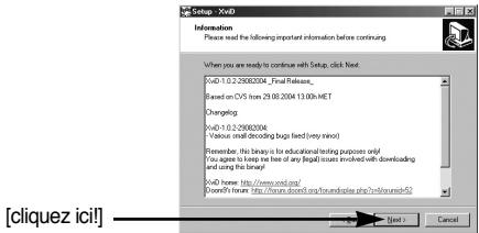 SAMSUNG KENOX Q25 QIDE - Configuration du logiciel de l'application - 1