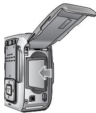 SAMSUNG KENOX Q25 QIDE - Introduction de la carte mémoire - 2