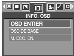 SAMSUNG KENOX Q25 QIDE - Informations relatives à l'affichage à l'écran - 1