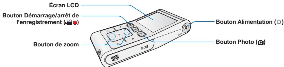 SAMSUNG HMX-U100UP - Etape 2: Enregistrement avec votre caméscope - 1