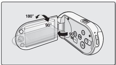 SAMSUNG SMX-C100RP - UTILISATION DE LA DRAGONNE - 2