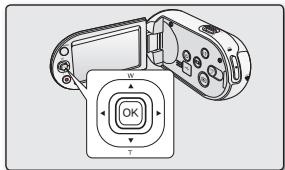 SAMSUNG SMX-C100RP - Lecture au ralenti (▶) - 1