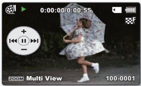 SAMSUNG SMX-C100RP - Réglage du volume - 1