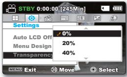 SAMSUNG SMX-C100RP - Menu Design (Conception menu) - 2