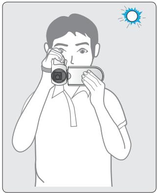 SAMSUNG SMX-C10R - Réglage de l'angle de prise de vue - 3