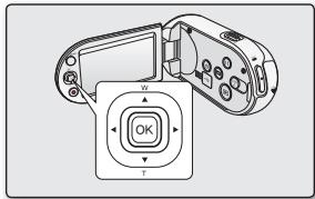 SAMSUNG SMX-C10R - Modification des reglages de MENU - 3