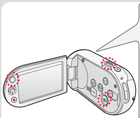 SAMSUNG SMX-C10R - Modification des modes de fonctionnement - 1