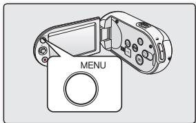 SAMSUNG SMX-C10R - Modification des reglages de MENU - 2