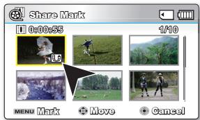 SAMSUNG SMX-C10R - SHARE MARK (symbole partage) - 2