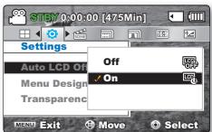 SAMSUNG SMX-C20RP - Éléments de sous-menu - 2
