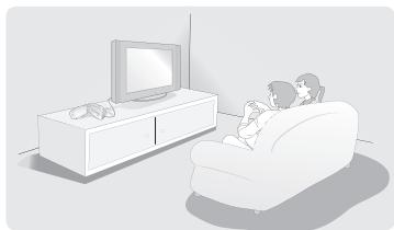 SAMSUNG SMX-C20RP - Visionnage sur un ecran de television - 3