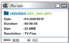 SAMSUNG SMX-C20RP - Info fichier - 2