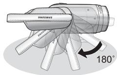 SAMSUNG SMX-F30 BLACK - La poignée pivote pour des prises de création libre (rotation max. de 180 degrés) - 2