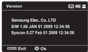 SAMSUNG SMX-F30 BLACK - Menu color (couleur menu) - 1