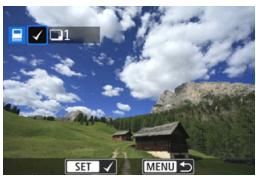 CANON EOS 800D - Select [Select images]. - 1