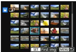 CANON EOS 800D - Select [Select range]. - 1