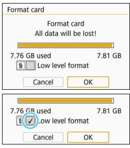 CANON EOS 800D - Select [Format card]. - 1