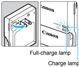 CANON EOS 800D - Attach the battery. - 1