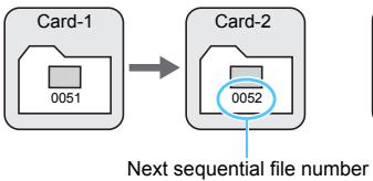 CANON EOS 800D - MENu File Numbering Methods - 2