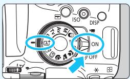 CANON EOS 800D - Set the lens's focus mode switch to <AF> (p.49). - 1