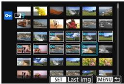 CANON EOS 800D - Select [Select range]. - 1