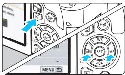 CANON EOS 800D - Display the main tabs. - 1