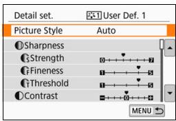CANON EOS 800D - Press <> . - 1