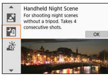 CANON EOS 800D - Shooting Night Scenes (Handheld) - 1