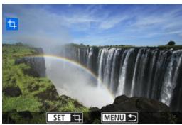 CANON EOS 800D - Select [Cropping]. - 1