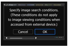 CANON EOS 800D - Set the search conditions. - 1