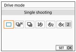 CANON EOS 800D - Press the <  <   口 > button. - 1