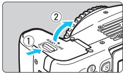 CANON EOS 800D - Installing the Battery - 1