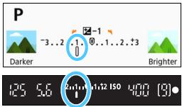 CANON EOS 800D - Setting the Desired Exposure Compensation - 2
