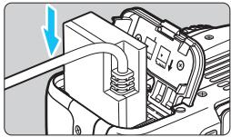 CANON EOS 800D - Connect the power cord. - 1
